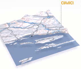 3d view of Cvijići