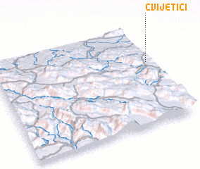 3d view of Cvijetići