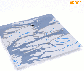 3d view of Arnes