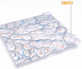 3d view of Savići