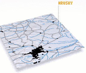 3d view of Hrušky