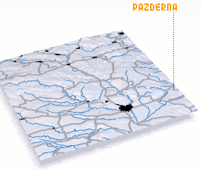 3d view of Pazderna