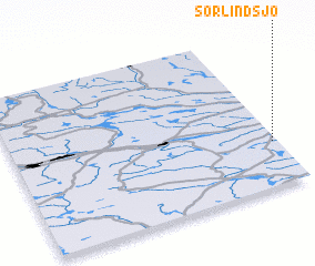 3d view of Sörlindsjö