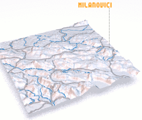 3d view of Milanovići