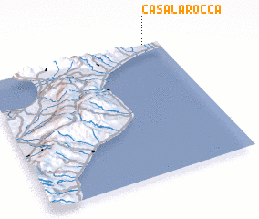 3d view of Casa la Rocca