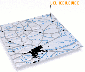 3d view of Velké Bílovice