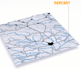 3d view of Němčany