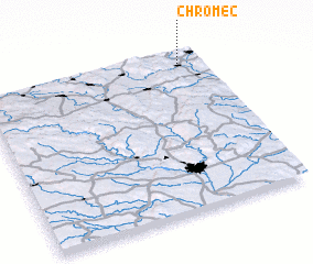 3d view of Chromeč