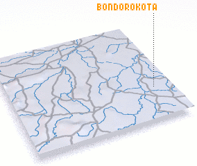 3d view of Bondoro-Kota