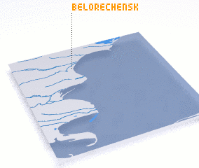 3d view of Belorechensk