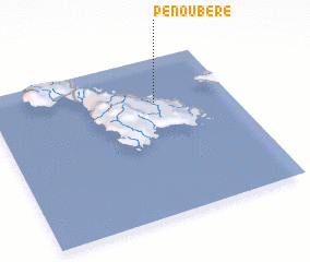 3d view of Pénoubéré