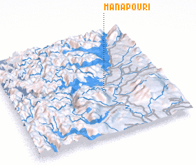 3d view of Manapouri