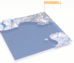 3d view of Round Hill