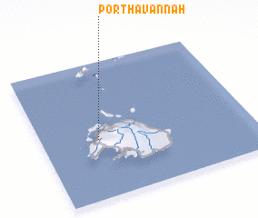 3d view of Port-Havannah