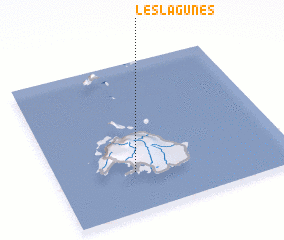 3d view of Les Lagunes