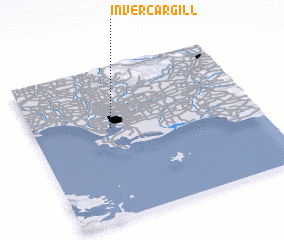 3d view of Invercargill