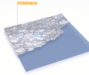 3d view of Pomahaka