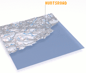 3d view of Hunts Road