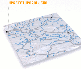 3d view of Hrašće Turopoljsko