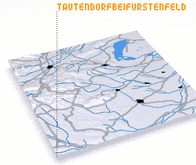 3d view of Tautendorf bei Fürstenfeld