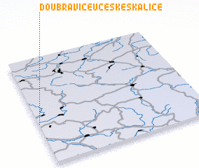 3d view of Doubravice u České Skalice