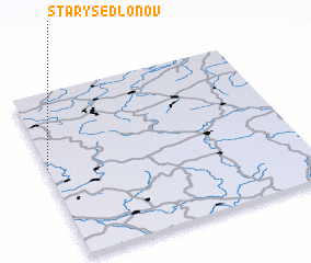 3d view of Starý Sedloňov