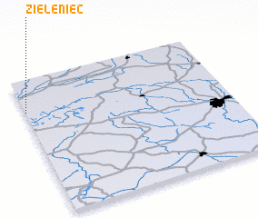 3d view of Zieleniec