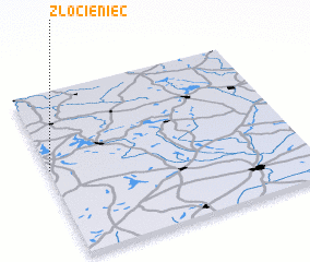 3d view of Złocieniec