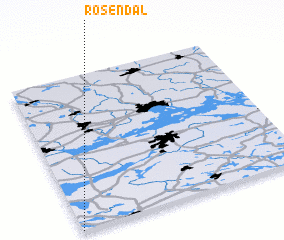 3d view of Rosendal