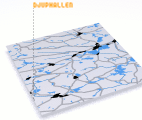 3d view of Djuphällen