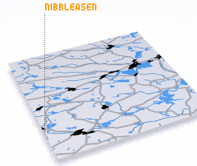 3d view of Nibbleåsen