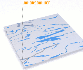 3d view of Jakobsbakken