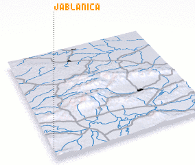 3d view of Jablanica