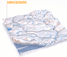 3d view of Sarića Zidine