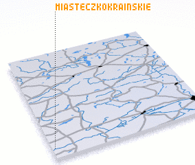 3d view of Miasteczko Kraińskie