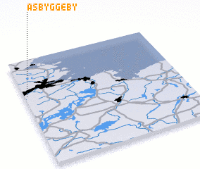 3d view of Åsbyggeby