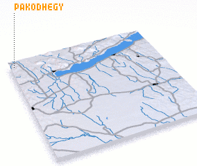 3d view of Pakodhegy