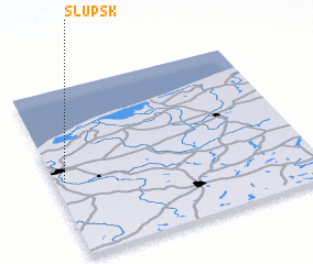 3d view of Słupsk