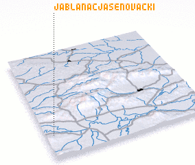 3d view of (( Jablanac Jasenovački ))