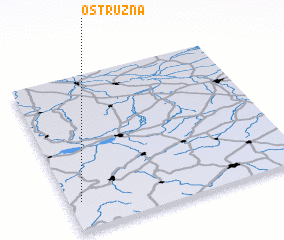 3d view of Ostružná