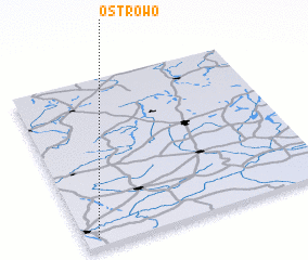 3d view of Ostrowo