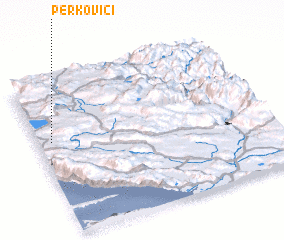 3d view of Perkovići