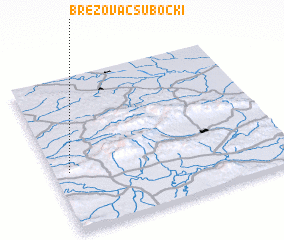 3d view of Brezovac Subocki