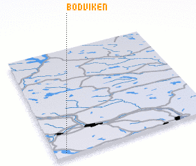 3d view of Bodviken