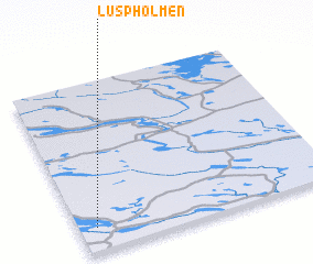 3d view of Luspholmen