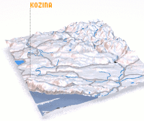 3d view of Kozina