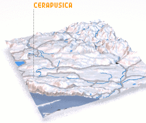 3d view of Cera Pušića