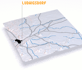 3d view of Ludwigsdorf