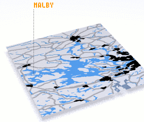 3d view of Mälby