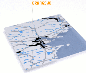 3d view of Grängsjö